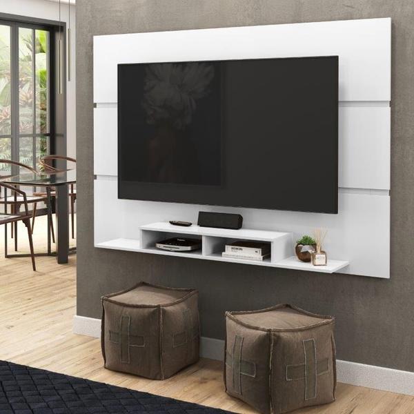 Imagem de Painel Kiev 1.80m Para Tv Até 65'' Cor Branco Home Suspenso