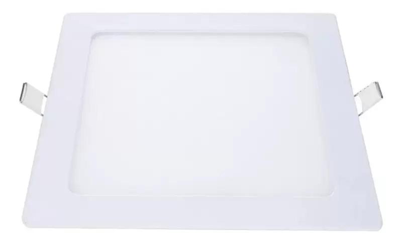 Imagem de Painel LED 12w Embutir Quadrado 17x17 6500k Branco Frio