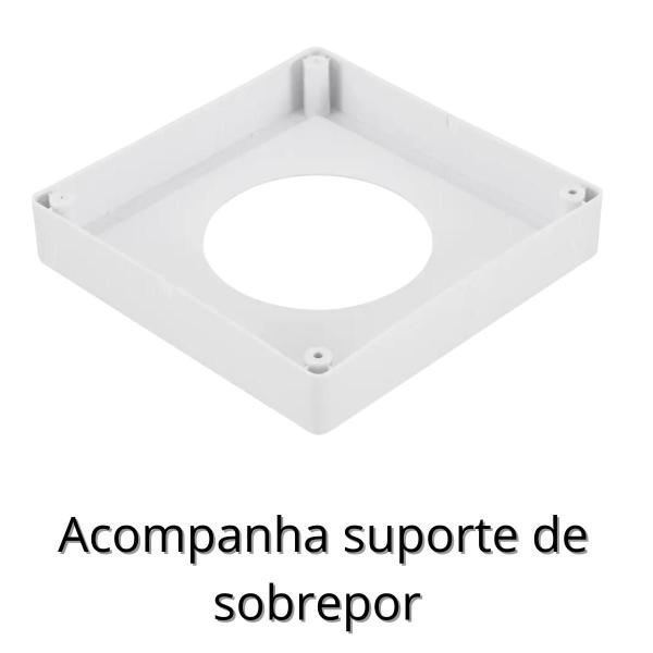 Imagem de Painel Led Borda Infinita 18w 6000k Embutir Quadrado