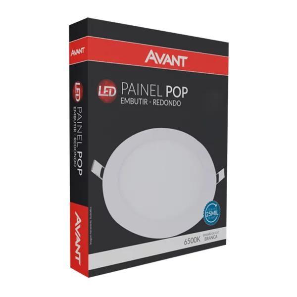 Imagem de Painel Led Embutir Downlight 6w Redondo 6500k E2c