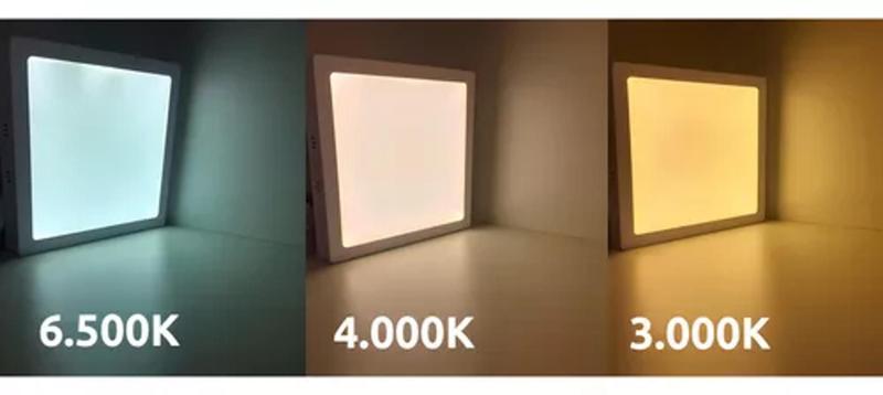 Imagem de Painel Led Embutir Quadrado 40x40 32w 3000k Bronzearte Llum