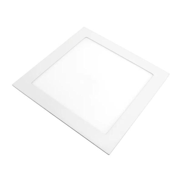 Imagem de Painel Led Quadrado 18W Embutir 22x22 Bivolt Alumínio  Kiclaro