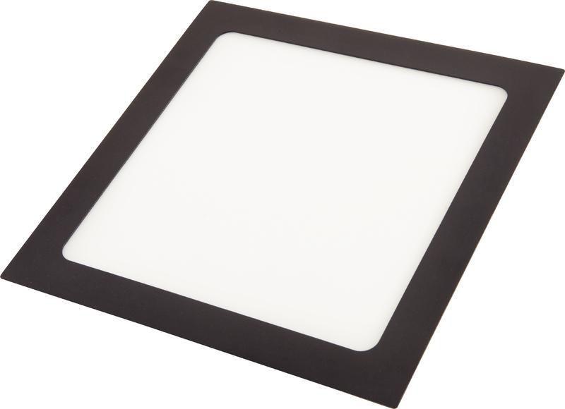 Imagem de Painel Led Quadrado Embutir 24W 6500K Branco Frio Preto-