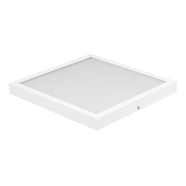 Imagem de Painel LED Sobrepor 30W 4000K 2400LM Quadrado Branco 41CM Evo Bivolt Stella