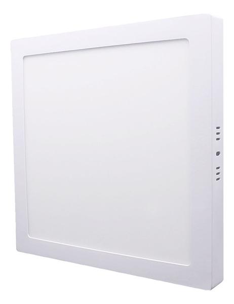 Imagem de Painel Led Sobrepor Quadrado 18w Bivolt Frio 22.5 Cm Brilia