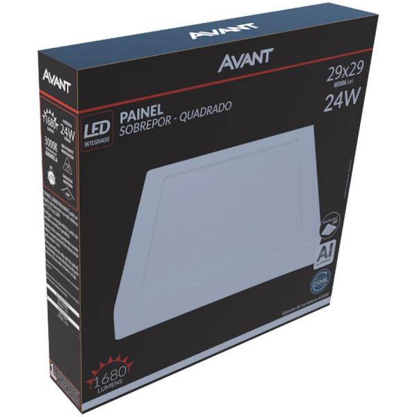 Imagem de Painel Led Sobrepor Quadrado 24 Watts 6500K Bivolt - 768131375 - AVANT