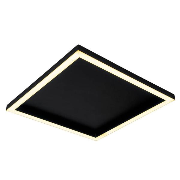 Imagem de Painel Led Square Sobrepor 15W 2700K Luz Amarela Preto Liso - Blumenau