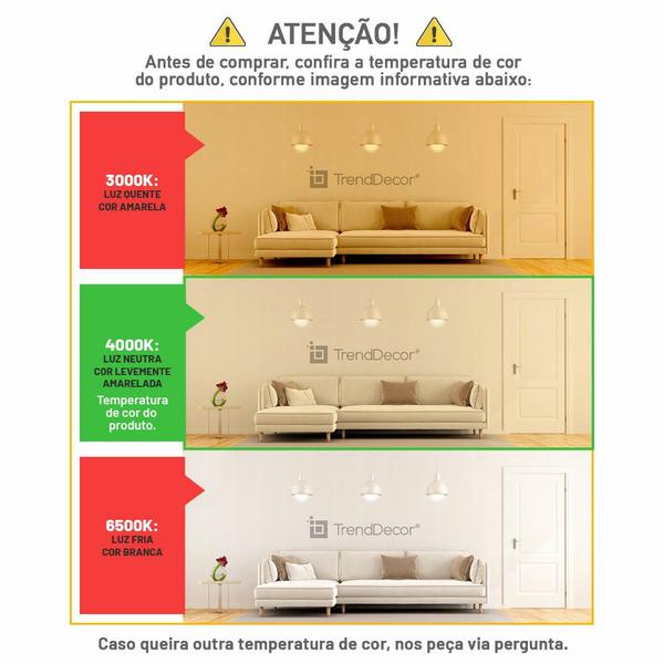 Painel LED Taschibra Frameless 17W Quadrado Embutir ou Sobrepor Imagem de Painel LED Taschibra Frameless 17W Quadrado Embutir ou Sobrepor