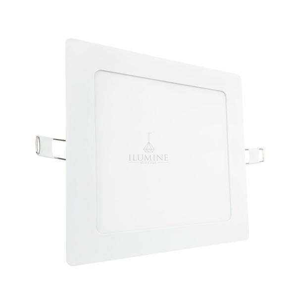 Imagem de Painel LED Taschibra LUX 12W Quadrado Embutir