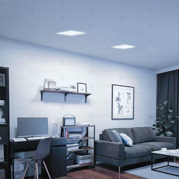Painel LED Taschibra LUX 24W Quadrado Embutir Imagem de Painel LED Taschibra LUX 24W Quadrado Embutir