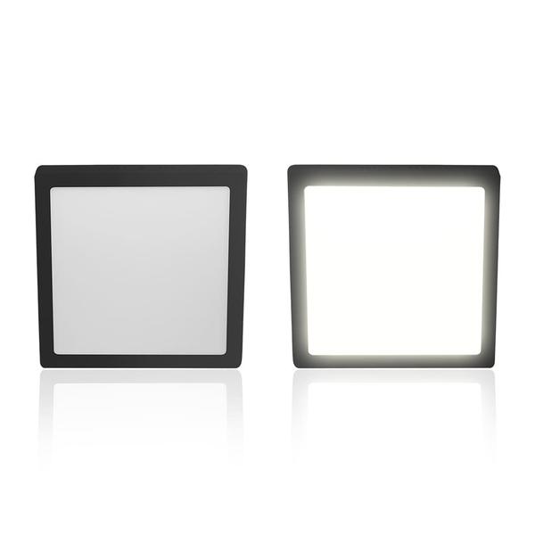 Imagem de Painel LED Taschibra LUX Black 18W Quadrado Sobrepor