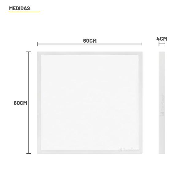 Imagem de Painel LED Taschibra Pro 45W Sobrepor 60x60cm Autovolt 110V/220V