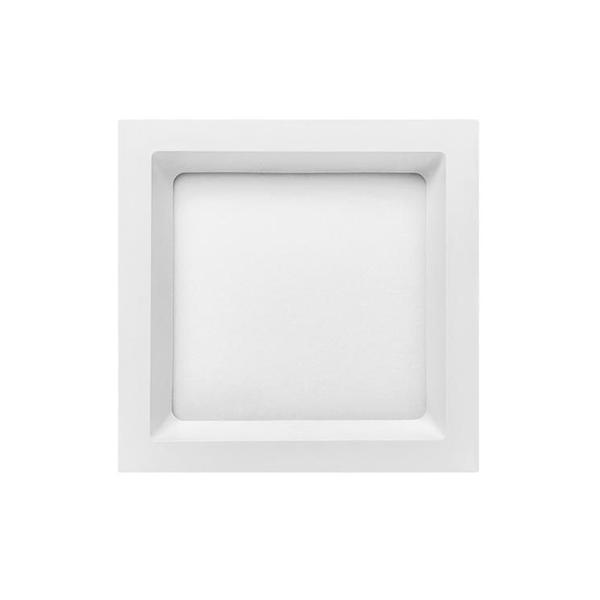 Imagem de Painel Luminária Deep Embutir 16,7x16,7cm Branco Led 12W Bivolt Stella