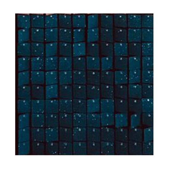 Imagem de Painel Metalizado Quadrado Mágico Shimmer Wall 30x30cm Azul Glitter Brilhante - 1 Un