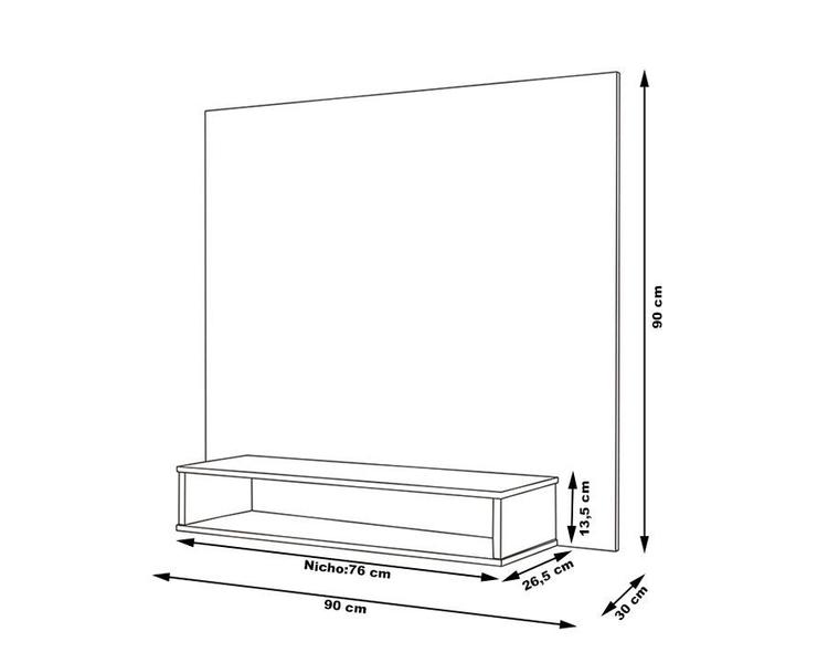 Imagem de Painel Milão para TV até 32 polegadas