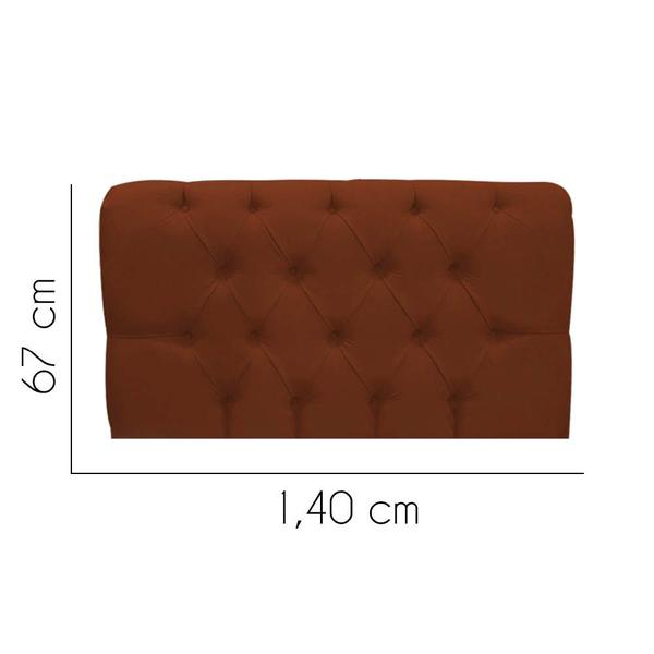 Imagem de Painel para Cama Box Casal 1,40 cm Paris - Oferta House