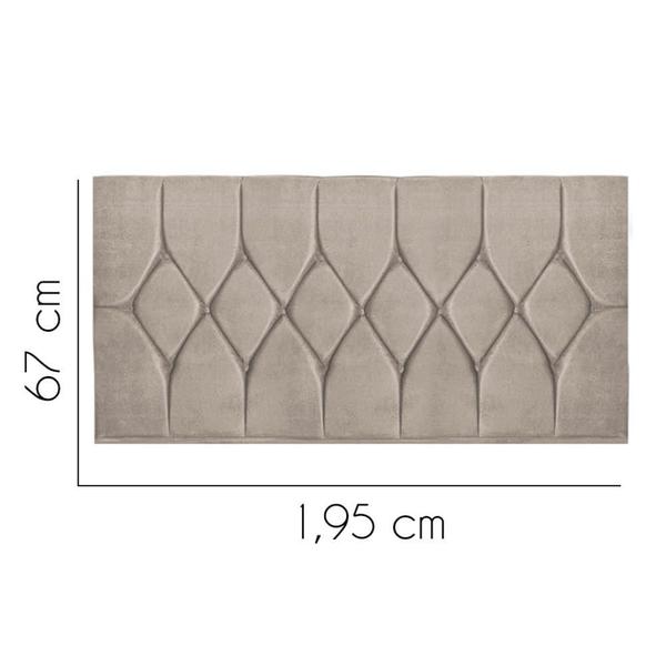 Imagem de Painel para Cama Box Casal 1,95 cm Istambul - Oferta House