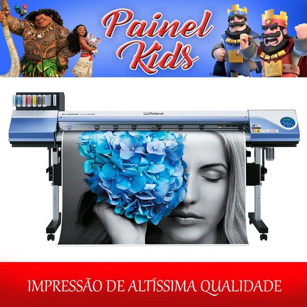 Imagem de Painel para Festa Infantil Moana - Decoração para Aniversário 1x0,65cm