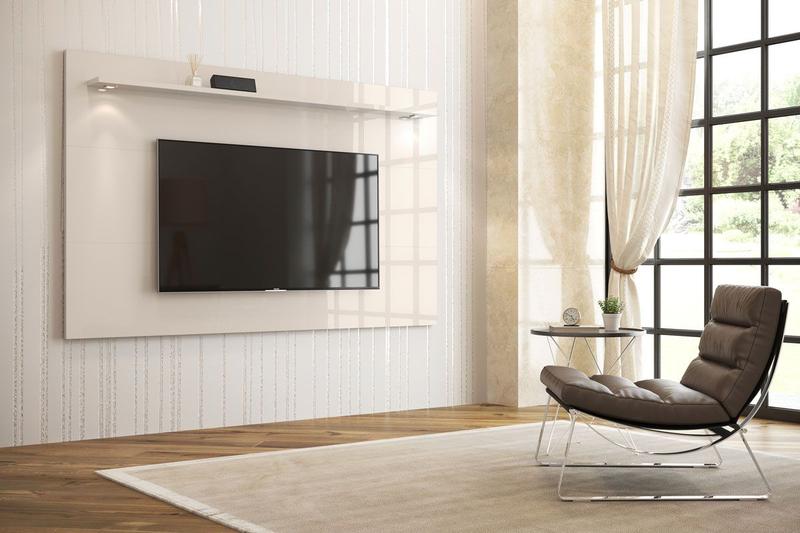 Imagem de Painel para TV Aspen 2.2 Off White - MoveisAqui