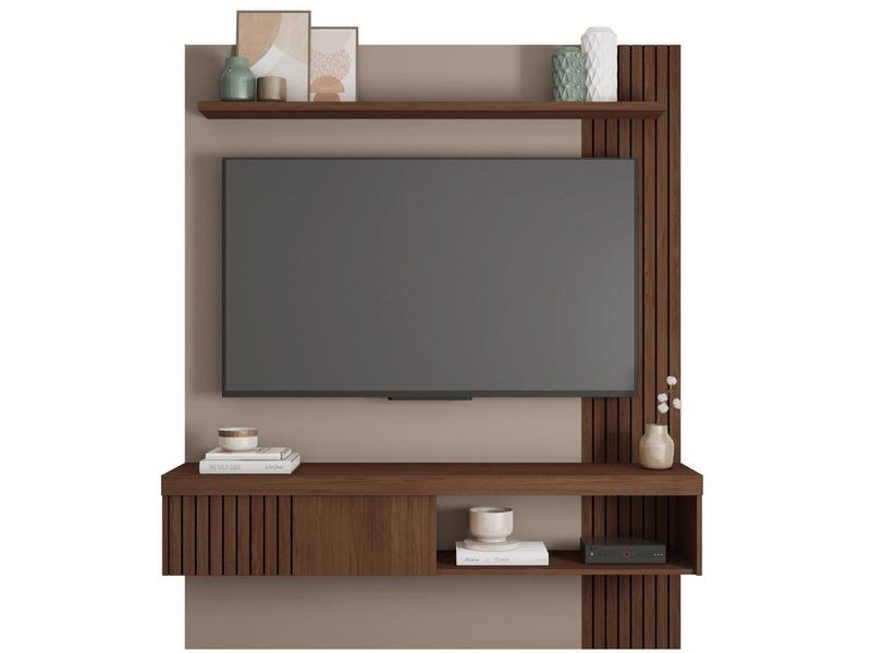 Painel para TV até 55” Caemmun Jade 1 Prateleira Painel para TV até 55” Caemmun Jade 1 Prateleira