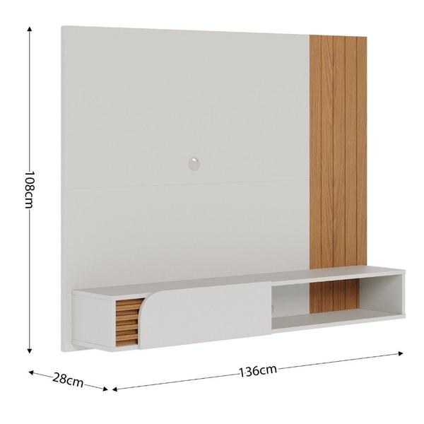 Imagem de Painel para TV até 60 Polegadas 1 Porta Jurerê Colibri