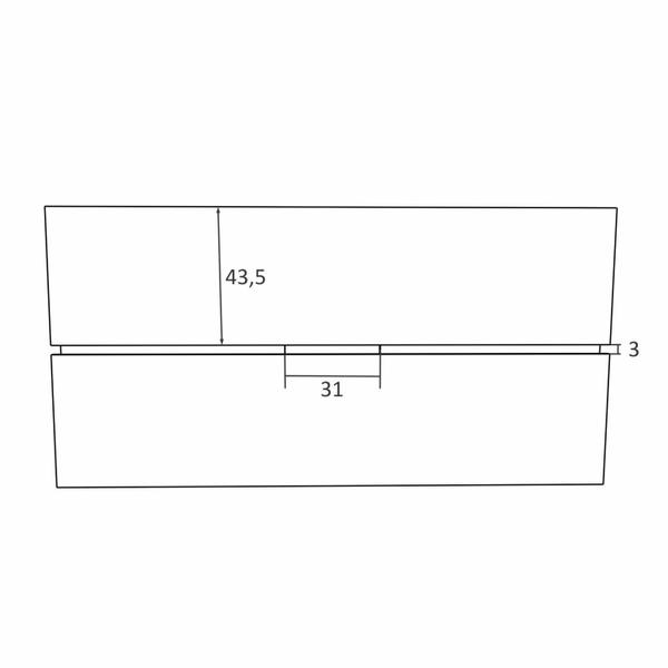 Imagem de Painel para TV até 65 Polegadas 180cm Verona Estilare