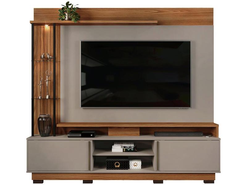 Painel para TV até 70” DJ Móveis Martino 4 Prateleiras Painel para TV até 70” DJ Móveis Martino 4 Prateleiras