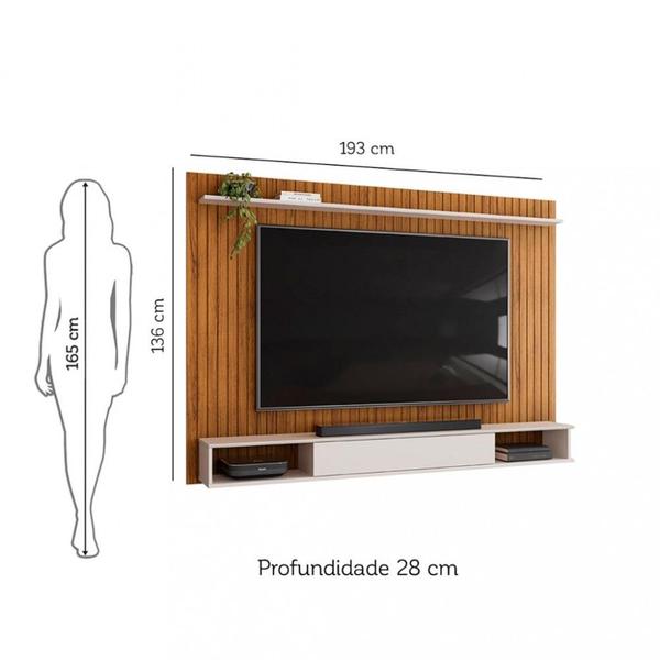 Imagem de Painel para TV até 70 Polegadas 1 Porta Rio DJ Móveis