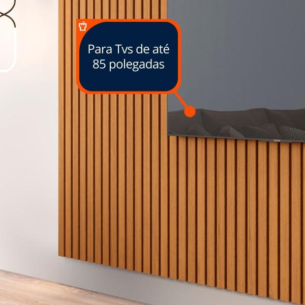 Imagem de Painel para TV Até 85 Polegadas Sala Quarto - Mod.2060