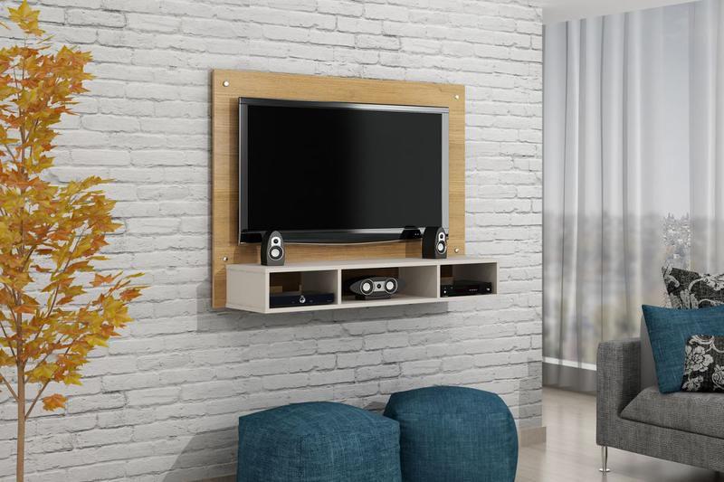 Imagem de Painel Para TV Atena com Suporte Incluso - Valdemóveis - CINAMOMO/OFF