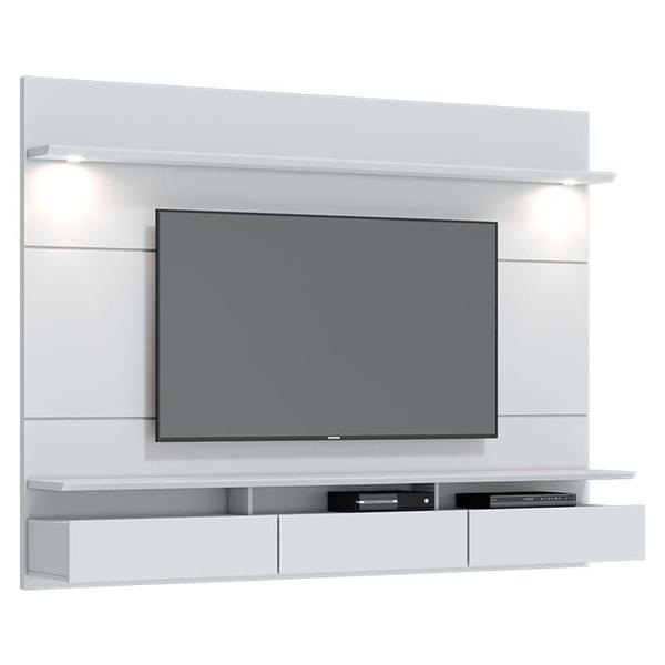 Imagem de Painel para TV Home Suspenso Ambiente Decore 1.8 Branco Acetinado - Imcal