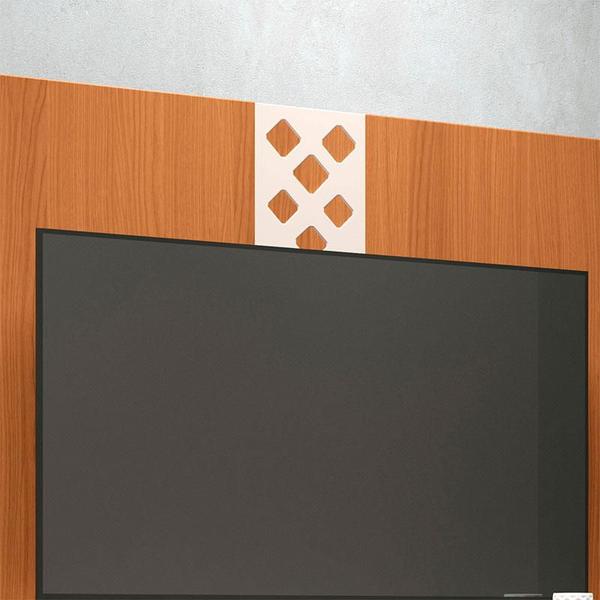 Imagem de Painel para TV Home Suspenso Form Cinamomo Off White  HB Móveis