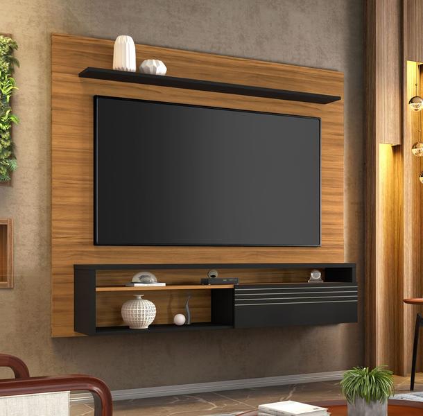 Imagem de Painel para TV NT 1100 Freijó com Preto - Notável