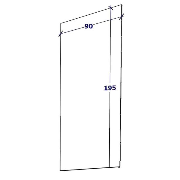 Imagem de Painel Para TV Sala de Reunião 195cm x 90cm Nogal F5