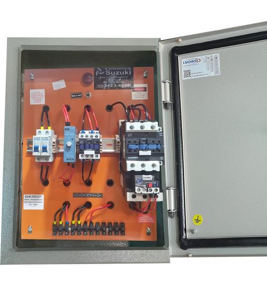 Imagem de Painel partida direta monofásico pdmc 220v 5cv bomba lukma