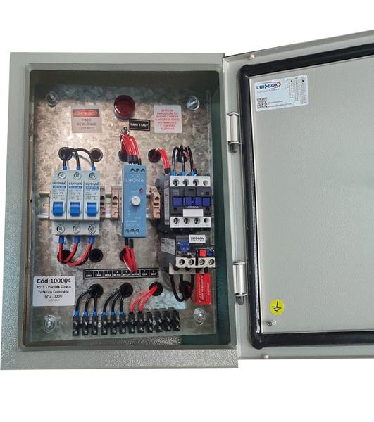 Imagem de Painel partida direta trifasica pdtc 220v 3cv lukma