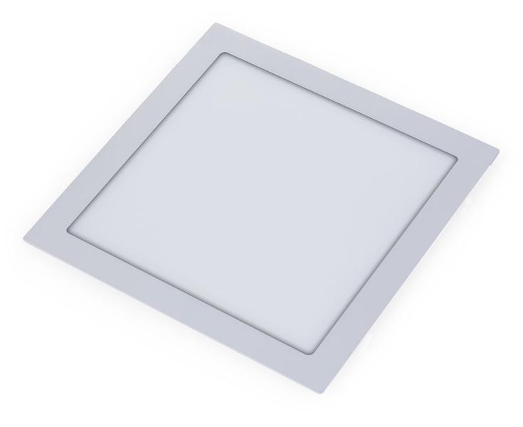 Imagem de Painel Plafon de Embutir Quadrado Branco 30cm Led 24W 3000K Bivolt