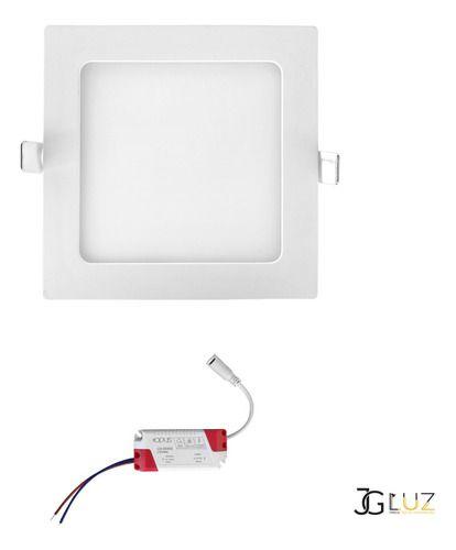 Imagem de Painel Plafon Embutir Led 12w Aluminio 3000k Bivolt Opus