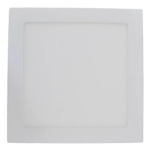 Imagem de Painel Plafon Led 24w Sobrepor Quadrado  Branco Frio  6000k