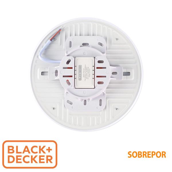 Imagem de Painel Plafon Led Borda Infinita Black + Decker Redondo 32W