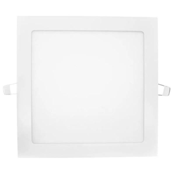 Imagem de Painel Plafon Led Embutir 18w Quadrado Branco Frio