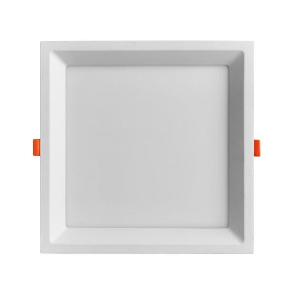 Imagem de Painel Plafon Led Embutir Recuado 22W Branco Frio 6500K