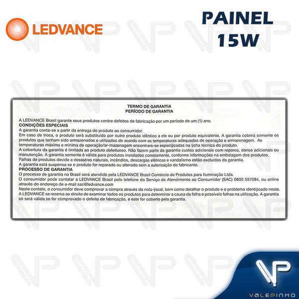 Imagem de Painel plafon led ledvance/radium 15w embutir redondo 6500k(branco frio) bivolt kit10