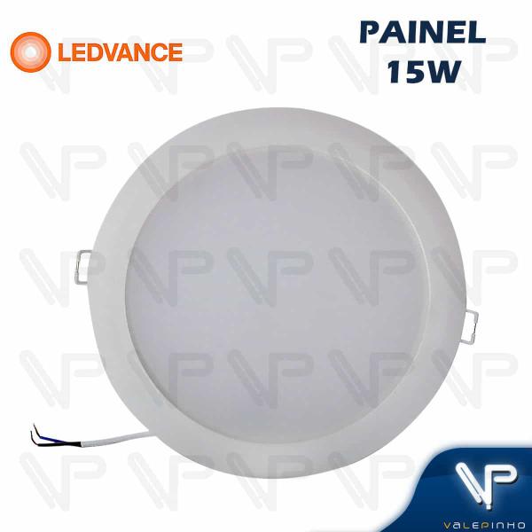 Imagem de Painel plafon led ledvance/radium 15w embutir redondo 6500k(branco frio) bivolt kit10