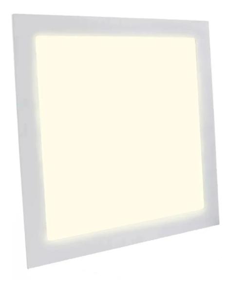 Imagem de Painel Plafon Led Quadrado Embutir 18w Branco Neutro 4000k