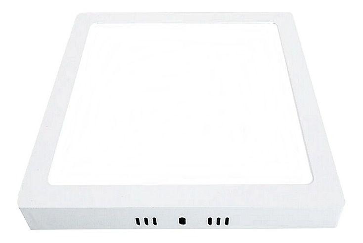 Imagem de Painel Plafon Led Quadrado Sobrepor 18w 20x20cm Branco Frio