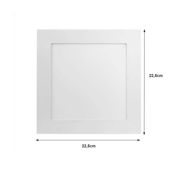 Imagem de Painel Plafon Led Sobrepor 22,5x22,5cm 20W 5700K Bivolt - Save Energy - SE-240.598