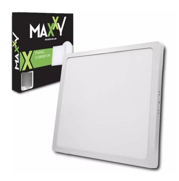 Imagem de Painel Plafon Led Sobrepor Quadrado 24W Frio 6500k