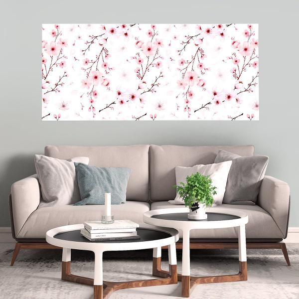 Painel Quadro Adesivo - Cerejeira - Dekalque Imagem de Painel Quadro Adesivo - Cerejeira