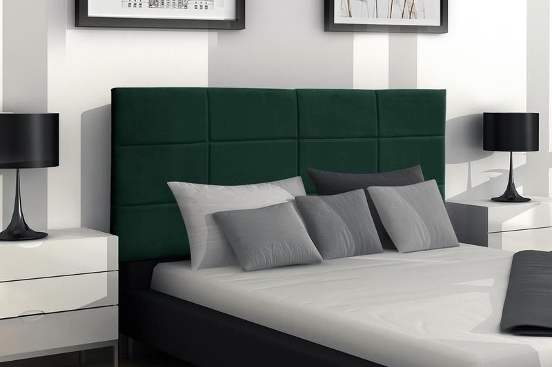 Imagem de Painel Raissa 193 cm Suede Verde